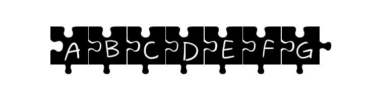 Jigsaw  Free Fonts Download