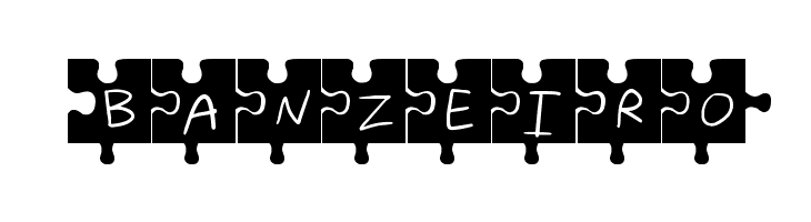Jigsaw  Free Fonts Download