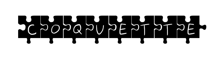 Jigsaw  Free Fonts Download