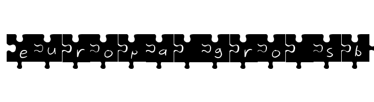 Jigsaw  Free Fonts Download