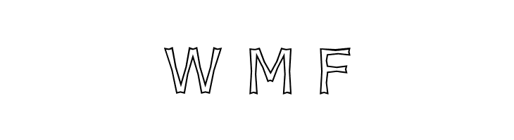 Chizzler Outline  Free Fonts Download