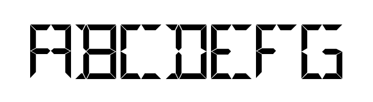 Digital  Free Fonts Download