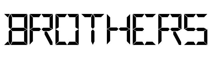 Digital  Free Fonts Download