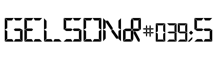 Digital  Free Fonts Download