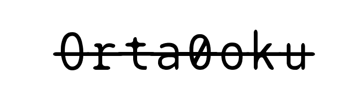 BPtypewriteStrikethrough  Free Fonts Download