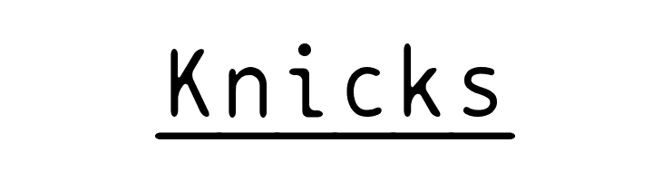 BPtypewriteUnderscored  Free Fonts Download