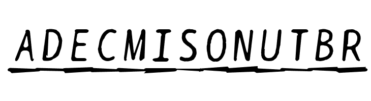 BPtypewriteDamagedUnderscored Italic  Free Fonts Download