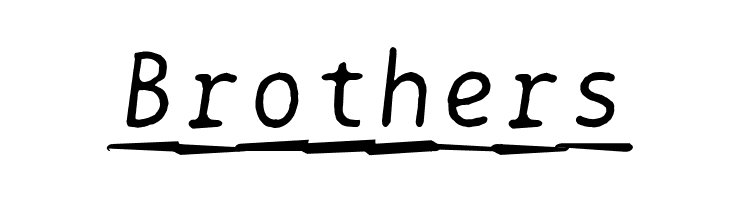 BPtypewriteDamagedUnderscored Italic  Free Fonts Download