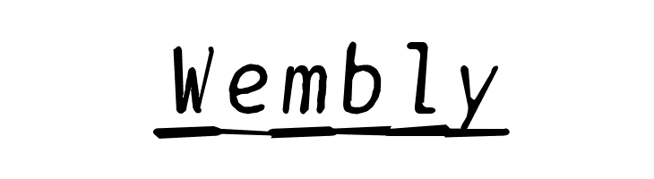 BPtypewriteDamagedUnderscored Italic  Free Fonts Download