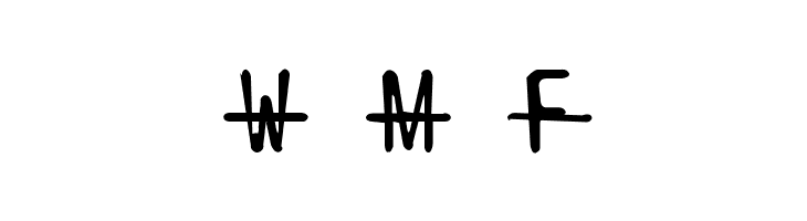 BPtypewriteDamagedStrikethrough  Free Fonts Download