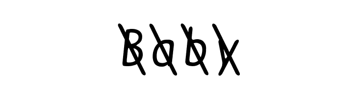 BPtypewriteSlashed Italic  Free Fonts Download