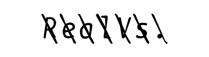 BPtypewriteDamagedSlashed Italic  Free Fonts Download