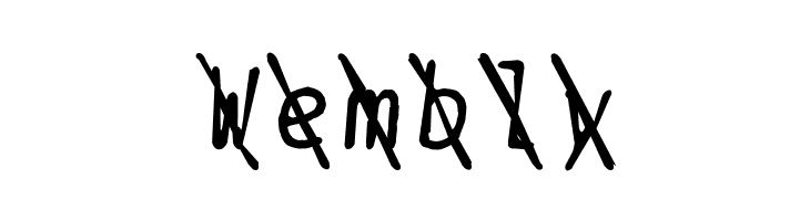 BPtypewriteDamagedSlashed Italic  Free Fonts Download