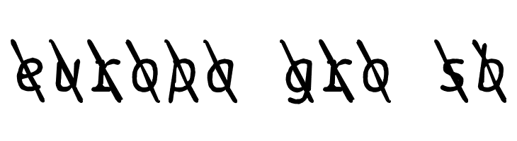 BPtypewriteDamagedSlashed Italic  Free Fonts Download