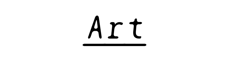 BPtypewriteUnderscored Italic  Free Fonts Download