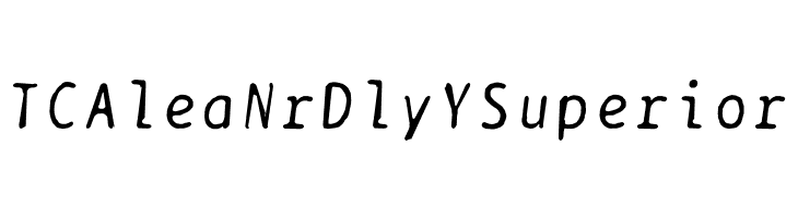 BPtypewriteDamaged-Italic  Free Fonts Download