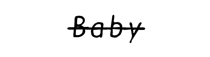 BPtypewriteDamagedStrikethrough Italic  Free Fonts Download