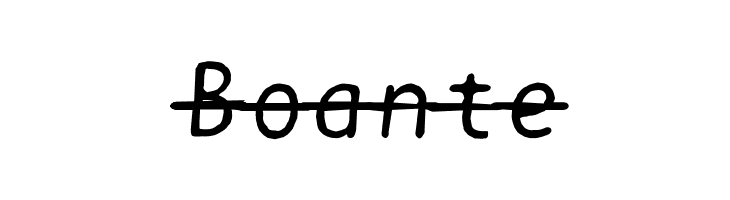 BPtypewriteDamagedStrikethrough Italic  Free Fonts Download