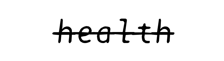 BPtypewriteDamagedStrikethrough Italic  Free Fonts Download