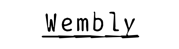 BPtypewriteDamagedUnderscored  Free Fonts Download