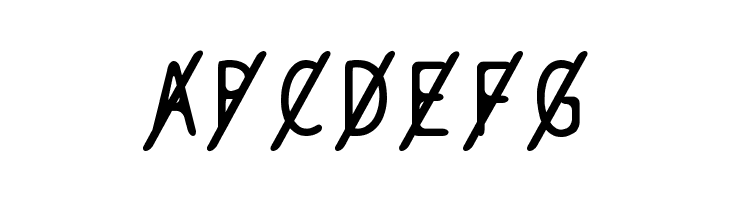 BPtypewriteSlashed  Free Fonts Download