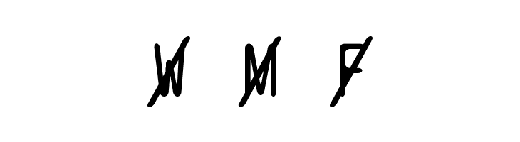 BPtypewriteSlashed  Free Fonts Download