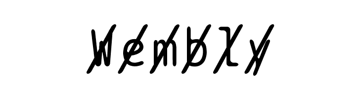 BPtypewriteSlashed  Free Fonts Download