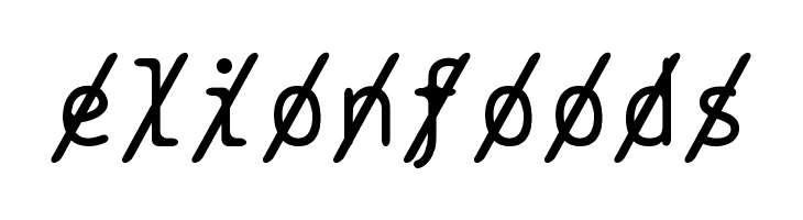 BPtypewriteSlashed  Free Fonts Download