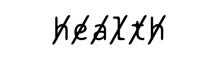 BPtypewriteSlashed  Free Fonts Download