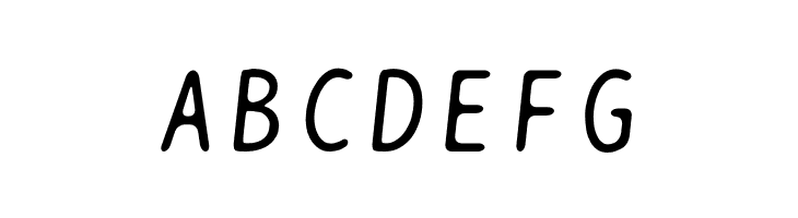 BPtypewrite-Italic  Free Fonts Download