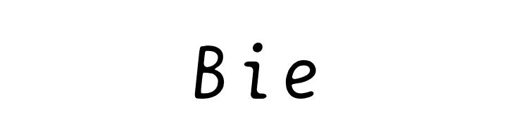 BPtypewrite-Italic  Free Fonts Download