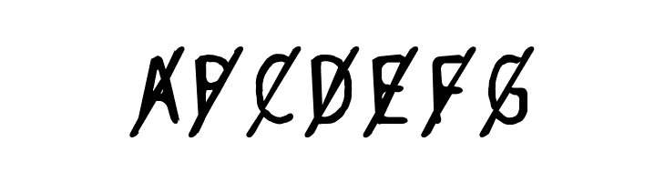 BPtypewriteDamagedSlashed  Free Fonts Download