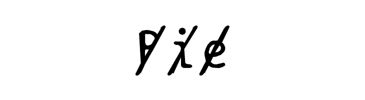 BPtypewriteDamagedSlashed  Free Fonts Download