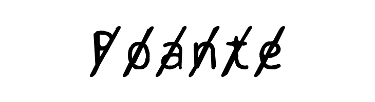 BPtypewriteDamagedSlashed  Free Fonts Download