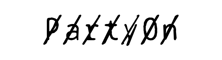 BPtypewriteDamagedSlashed  Free Fonts Download