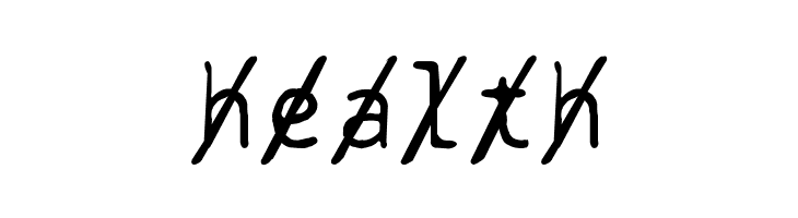 BPtypewriteDamagedSlashed  Free Fonts Download