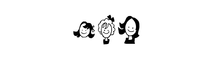 KR Barb's Class  Girls  Free Fonts Download