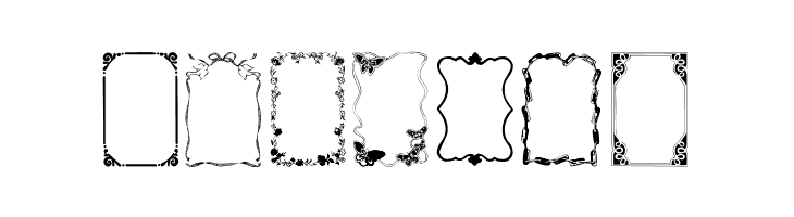 Frames1 Normal  Free Fonts Download