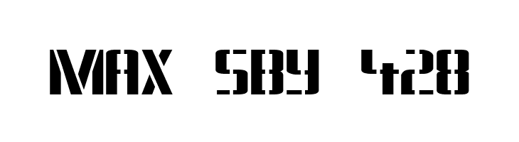DS Army Cyr  Free Fonts Download