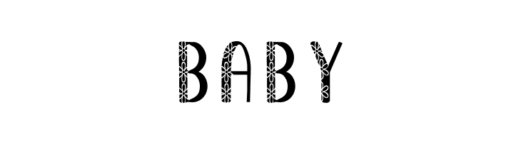 KR Filled With Flowers  Free Fonts Download