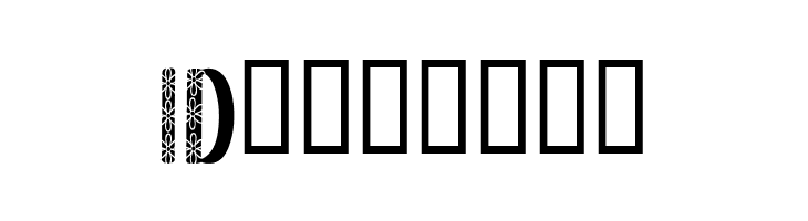 KR Filled With Flowers  Free Fonts Download