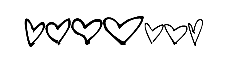 Pea Karen's Doodles  Free Fonts Download