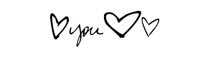 Pea Karen's Doodles  Free Fonts Download