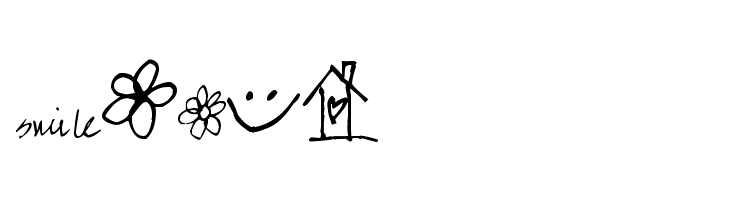 Pea Karen's Doodles  Free Fonts Download