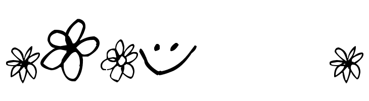 Pea Karen's Doodles  Free Fonts Download