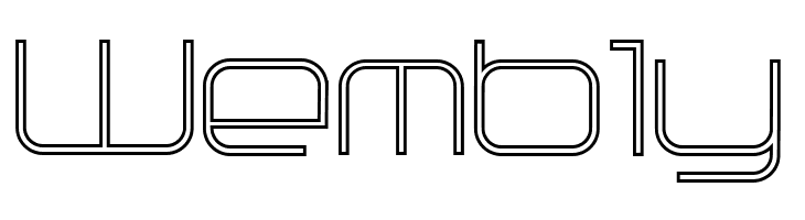 Radio 187.5 Outlined  Free Fonts Download