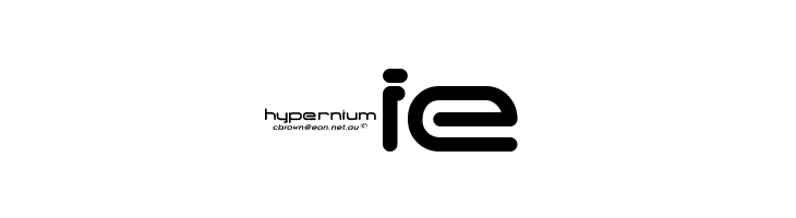 Hypernium[eval]  Free Fonts Download
