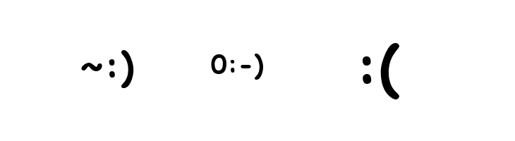 KR Deb's Emoticons  Free Fonts Download