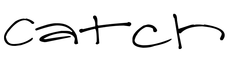 Pea Jamie*B* Wake Up Fishy!  Free Fonts Download