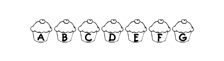 KR Cupcake  Free Fonts Download